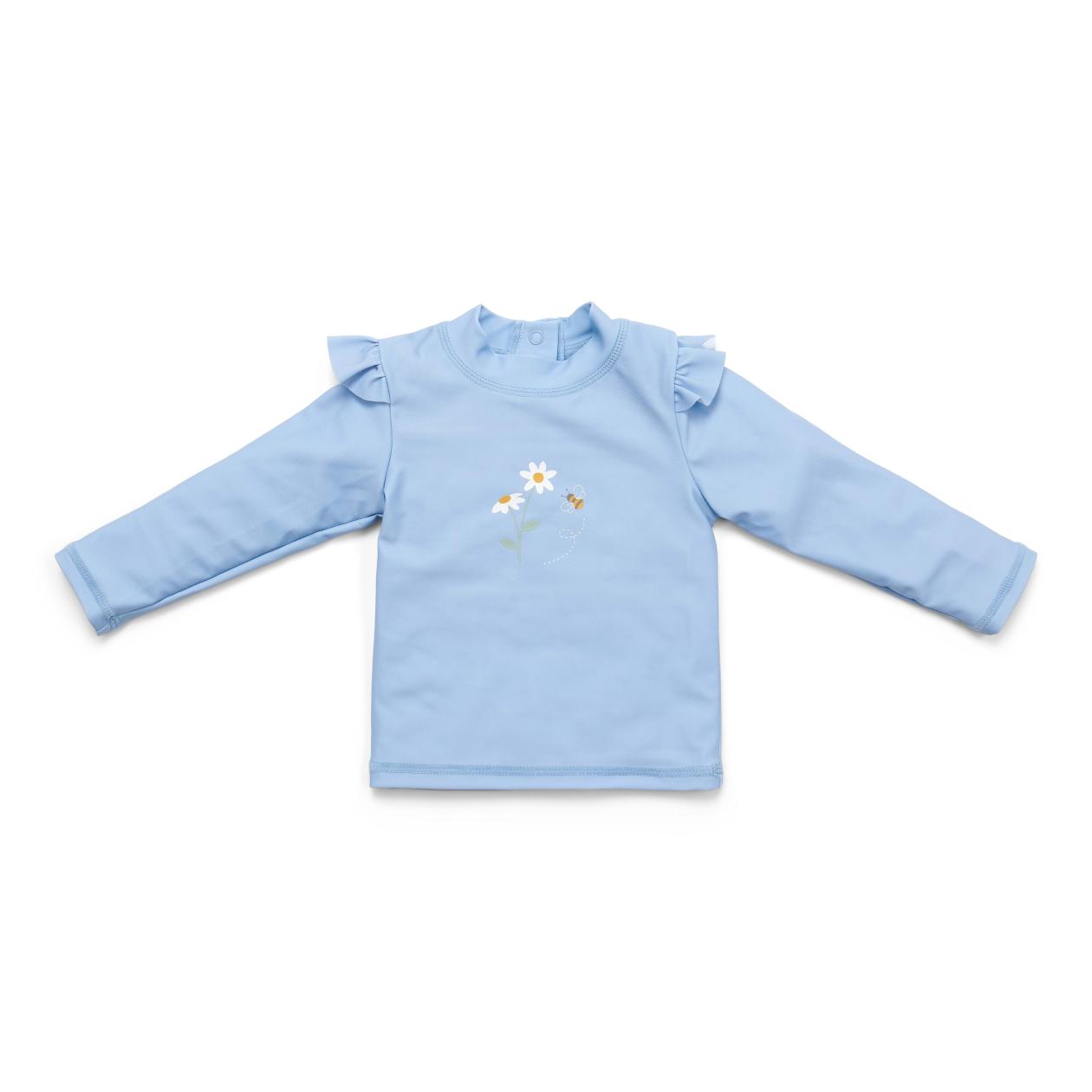 T-shirt de bain Little Dutch bleu clair